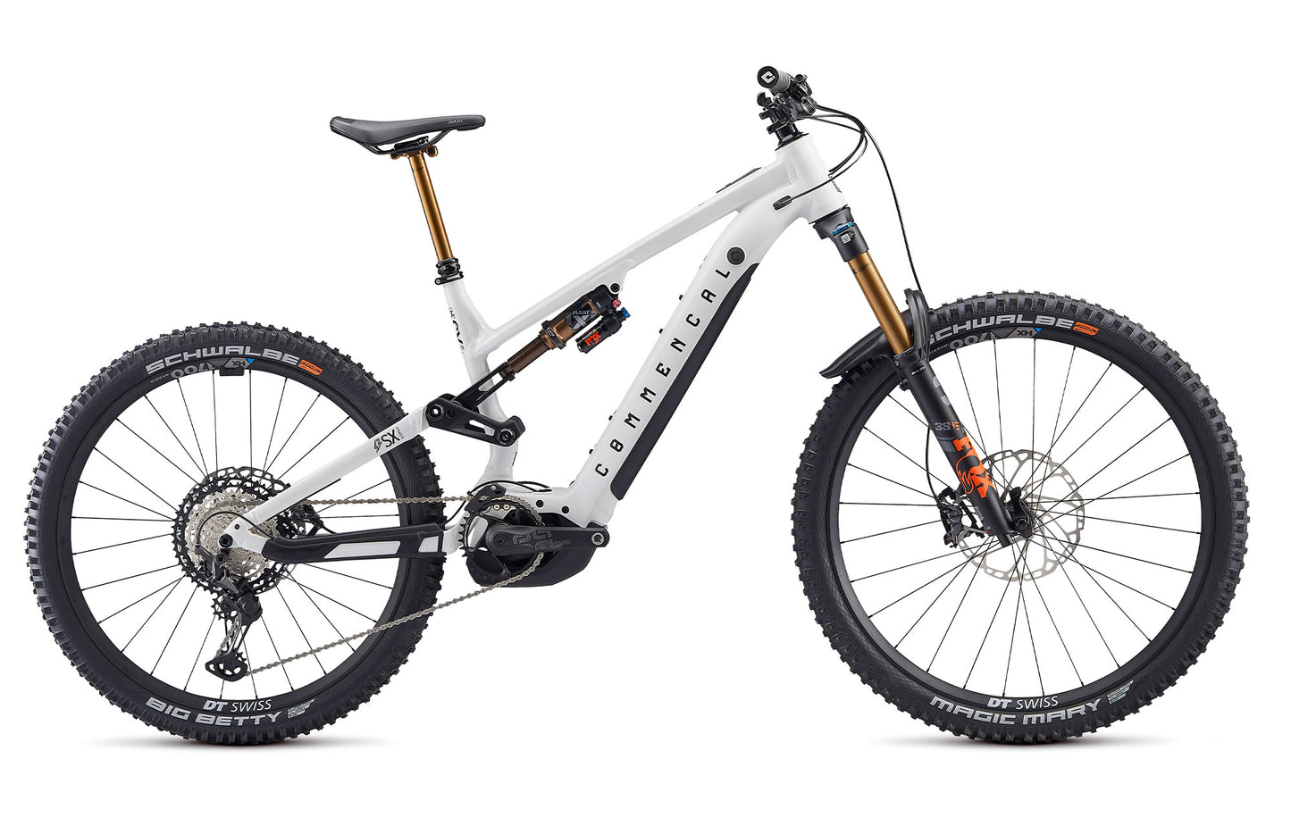 COMMENCAL META POWER SX BOSCH SIGNATURE PURE WHITE