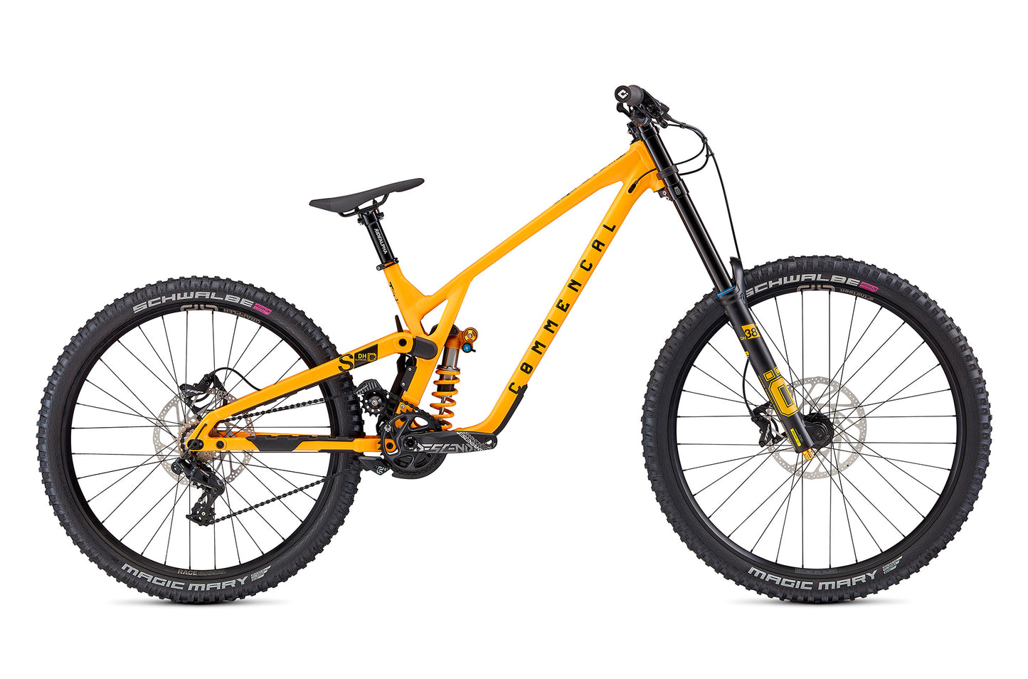 COMMENCAL SUPREME DH V5 OHLINS EDITION YELLOW