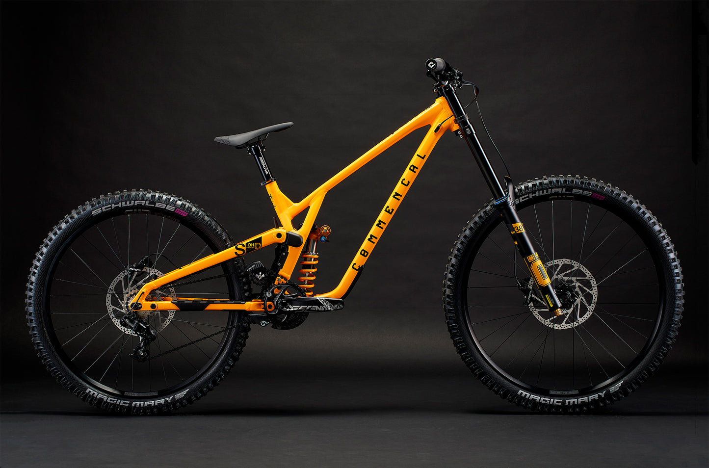 COMMENCAL SUPREME DH V5 OHLINS EDITION YELLOW